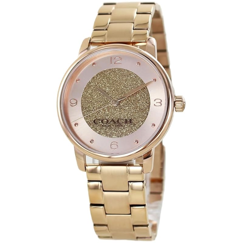 

[coach] watch ladies stainless bracelet pink gold 14503941 [product]