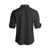 New Men's Casual Blouse Cotton Linen Shirt Loose Tops Long Sleeve Tee Shirt Spring Autumn Casual Handsome Men's Shirts