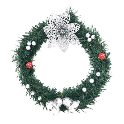 (Nikita) Christmas Wreath Front Door Decorations Garland Winter Hanging Ornaments