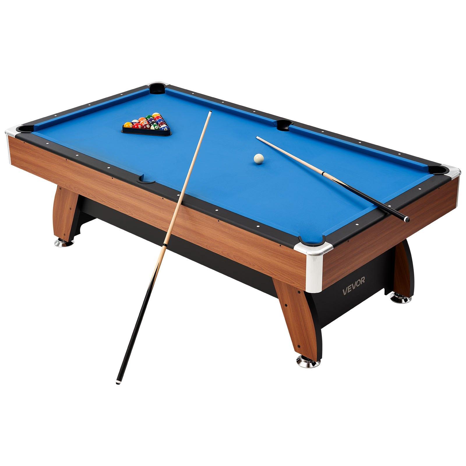 VEVOR Pool Table, 244cm Portable Billiards