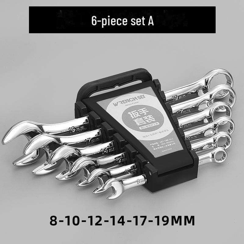 Set cheie tubulară cu clichet dublu capăt multifuncțională Green Forest