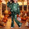 Kids Casual Long Sleeve Top and Pants 2-Piece Outfit Set for Boys and Girls