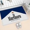 Alfombrillas Retro M-Marlboro Antideslizantes Absorbentes de Agua Cojín Largo para Dormitorio Alfombras Domésticas