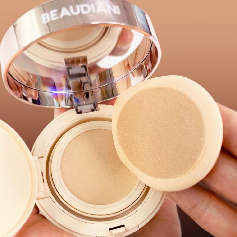 View Diani Solid Watery Glow Foundation Cover Cushion Pact Foundation Mesh Cushion with Good Coverage That Doesn’t Smudge 12g, No. 2, 1 Piece
