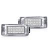 LED License Plate Lights For Nissan Qashqai MK3 J12 Serena MK5 C27 2016-up For Dacia Duster 2 2018-up Suzuki Auto Lamps