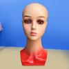 Female Bald Mannequin Head Manikin Wig Stands Smooth Multipurpose Display Model Holder