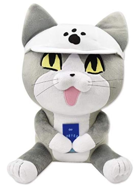 

Working Cat Big Plush Toy