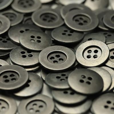 10 stuks verweerde metalen knopen 12/15/20mm versleten oude metaalkleur 4-gats knopen kleding naai accessoires