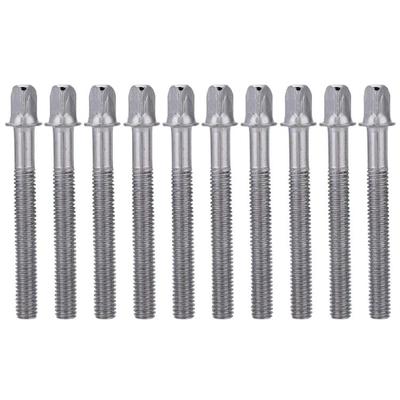 10 Pcs Drum Tension Rods Screws Drum Tight Screws for Drum Hardware Mount