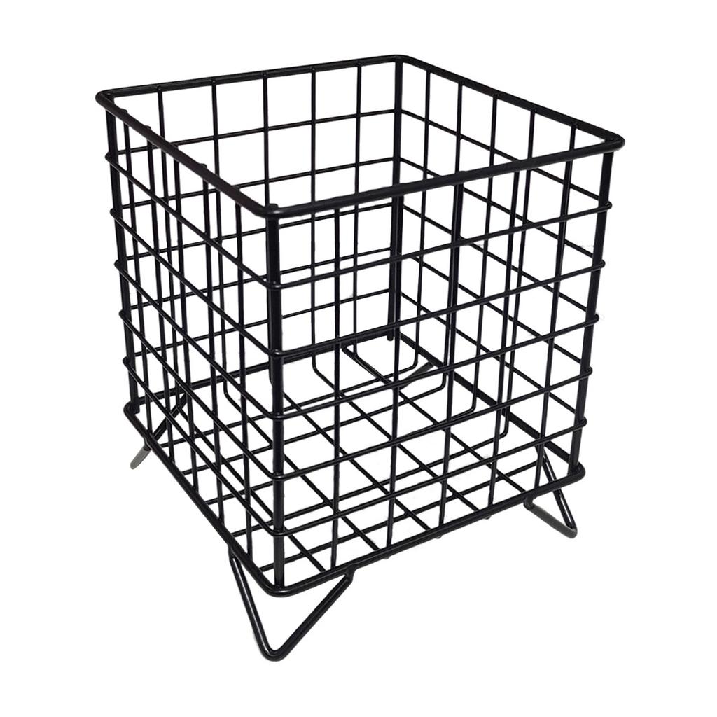 Ins Style Creative Iron Desktop Organizer Box Multi-purpose Storage Basket for Office Home Desk Accessories Stationery Supplies