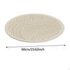 Wooden Bird Wall Art And Round Indoor Area Rug Set for Garden Study Room Farmhouse Laundry