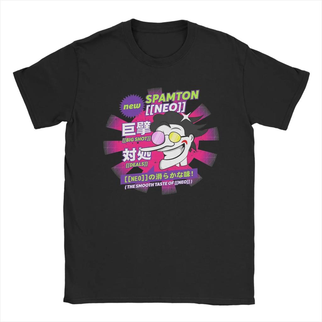 2026 I Love My Girlfriend Mr Tenna T Shirt Summer Deltarune Game Spamton Harajuku TShirts Couple Tees Short Sleeve Tshirt