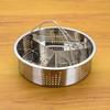 Stainless Steel Steaming Rack With Dividers For Rice Cooker And Microwave Cooking