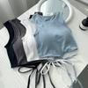 Women's Top Korean Vest Sleeveless Slim Sexy Including Chest Pad Female Camisole