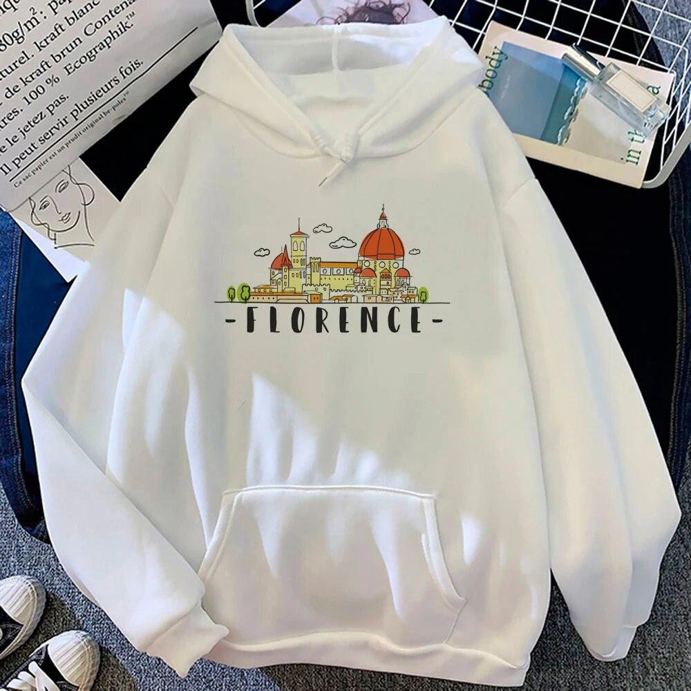 Italy Hoodies Women Anime Anime Long Sleeve Top Sweater Hoddies Women Streetwear Sweatshirts Unisex