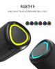 cooboom Bluetooth Speaker Bluetooth Speaker IPX7 Waterproof Portable Speaker with LED Light Stereo Wireless Calling for Car Bluetooth5.3 2-Pairing