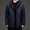 Middle-aged Thickened Warm Dad Winter Hooded Down Jacket Cold Jacket