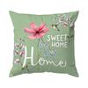 1pcs Watercolor Flowers Cushions Pillowcase Polyester Cushion Cover Throw Pillow Pillowcover Home Car Sofa Decor