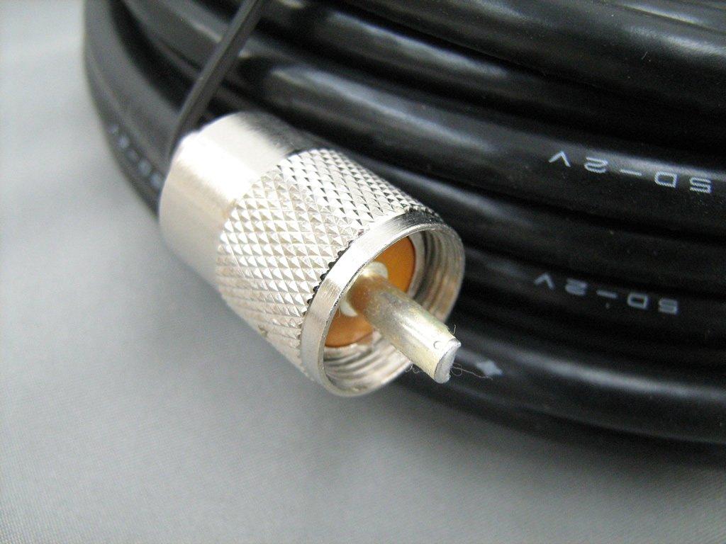 Cable de estación fija Comet, conector de 15 m, 5D-2 V, HF-500 MHz, MP-MP