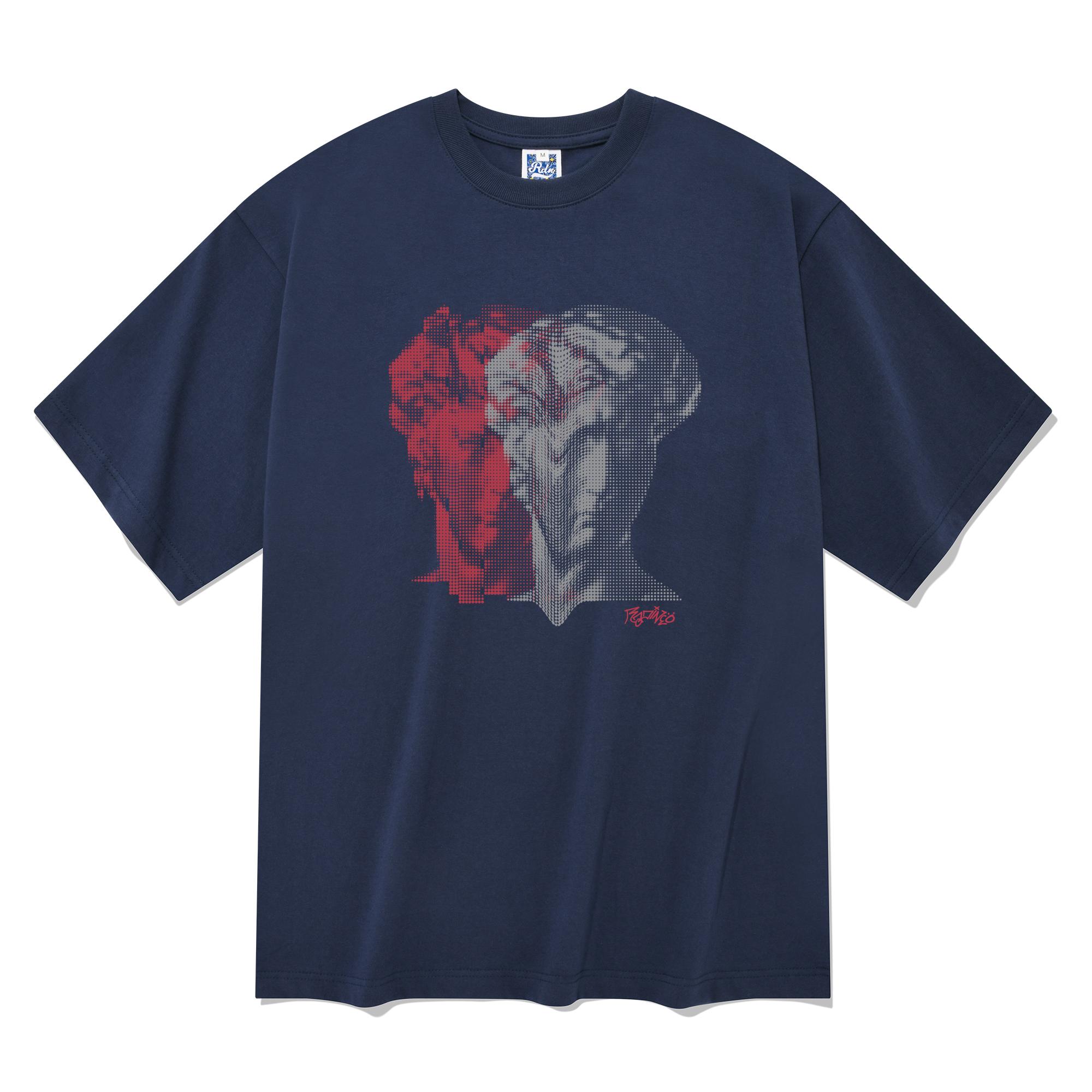 Radineo Twins Short Sleeve T-Shirt Navy L