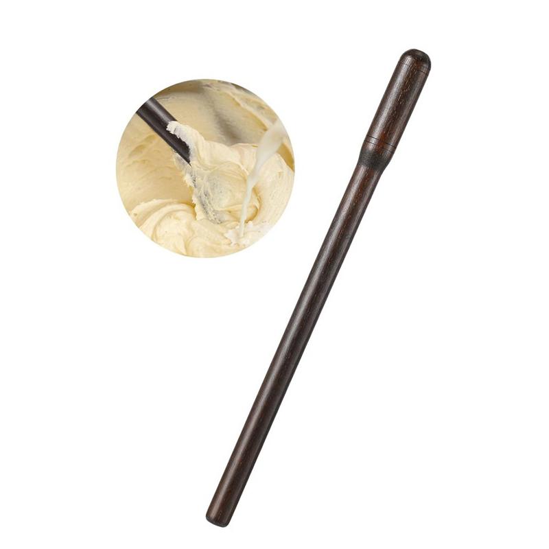 

11 Inch Wooden Sourdough Bread Mixing Stir Stick Spurtle Wooden Sourdough Bread Making Tools Paddle Stirring Stick