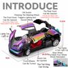 1:24 Scale GTR Dinastia Sports Car Model Toy Metal Diecast Doors Opened Electroplated Supercar Models Toys Home Decor Decoration