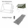 200x80cm Hängematte mit Moskitonetz Hängematten-Schaukel für den Außenbereich Camping