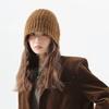 Maillard Style~ Autumn and Winter Versatile Fisherman's Hat Children's Warm Ear Protection Wool Knitted Hat Cold Hat Tide