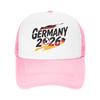 GerUnisexy Football Match    Mesh Baseball Caps Adult Sun Caps Usa Canada Mexico Soccer Hat Adjustable Summer Trucker Caps
