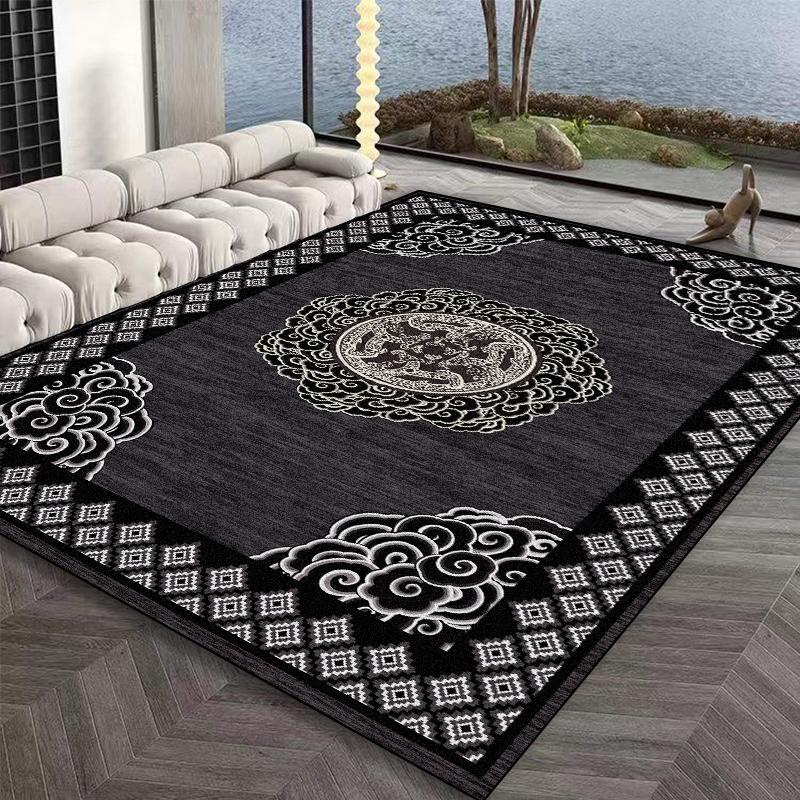 Modern Chinese Style Carpet Living Room Simple Home Decoration Non-slip Floor Mat 200x300 Sofa Area Lint-free Bedroom Large Rugs