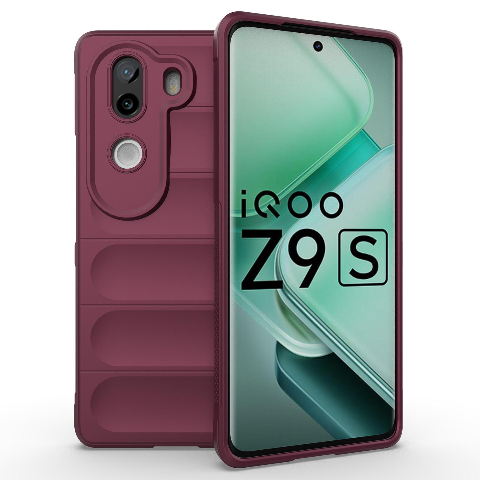 

For vivo iQOO Z9s 5G Case Anti-Drop Soft TPU Rugged Phone Back Cover A