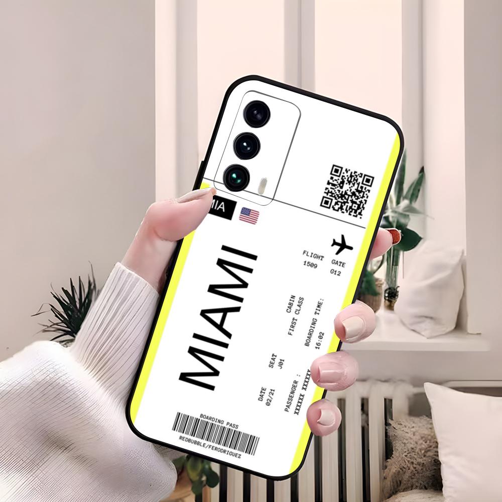 

Plane Fight Ticket Phone Case For Samsung S26 S25 Edge S24 S23 S22 S21 Ultra Plus Fe A55 56 15 4G 5G Galaxy Silicon Cover Galaxy S26 Plus