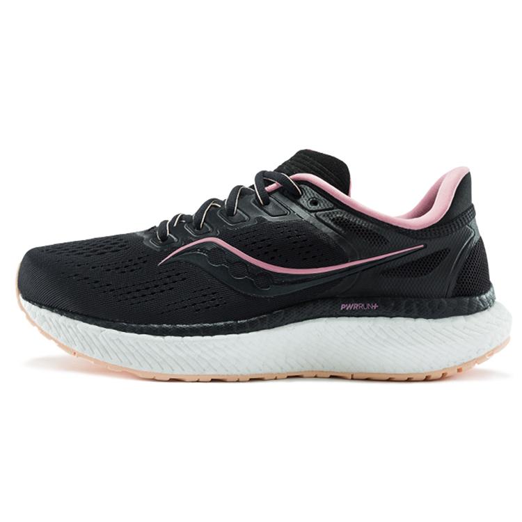 

saucony Women s Hurricane 23 Wide Black Rosewater S10615-45(M) 36