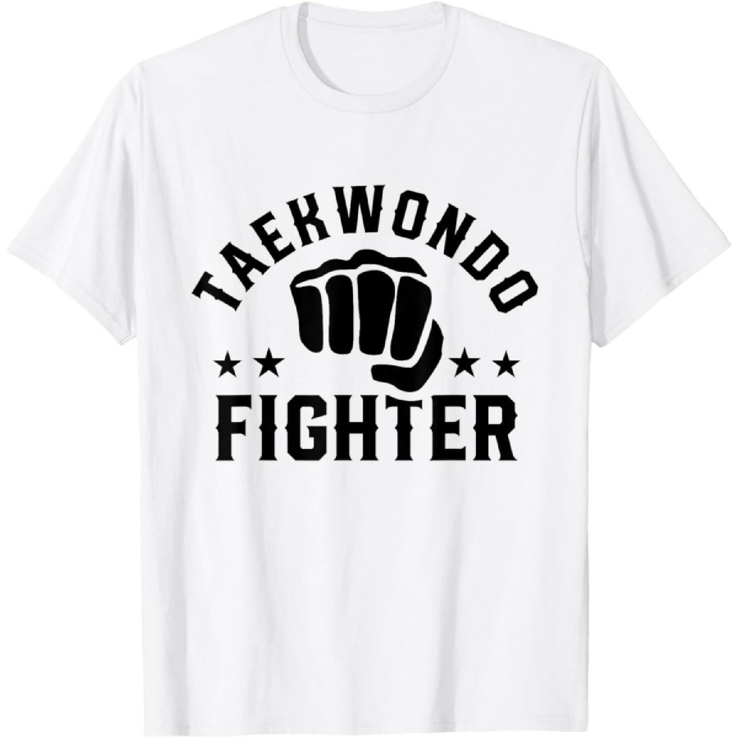 Тхэквондо Тхэ Квон До Боевые Искусства Тренировка Боец Футболка(2) S