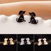 Simple Cute Mini Animal Stud Earrings for Girls