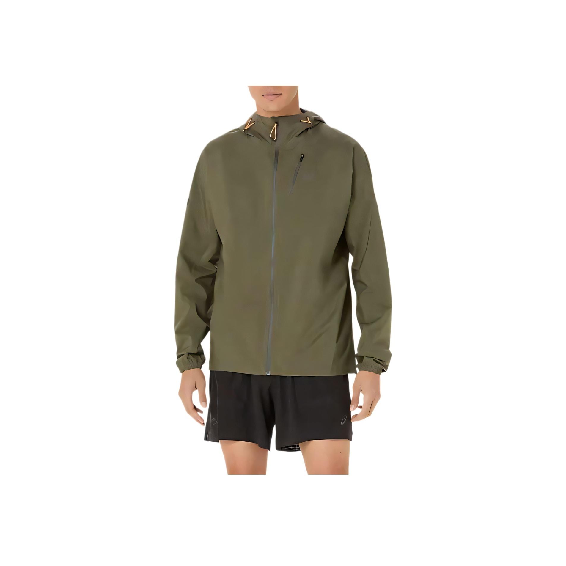 

Asics Fujitrail Elite Fashionable Comfortable Versatile Windproof Waterproof Breathable Durable Warm Jacket Men Jacket 2011D265-301 2XL