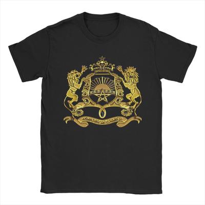 Streetwear TShirt Summer Kingdom Of Morocco  Novelty TShirts  Cotton Tshirt for Men Y2K Casual Print Short Sleeve Tees