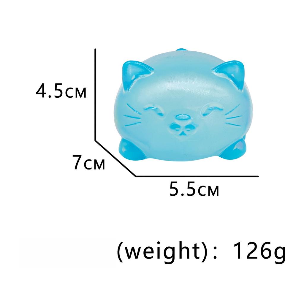 Nice Cube Sensory Toy Mini Cute Cat Maltose Decompression Toy Stress Relief Ball Sensory Fidget Pressure Relief Tool For Adults