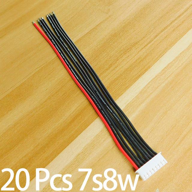 10/20/40 pcs/lot 2S 3S 4S 5S 6S 7S 8S Lipo Battery Balance Charger Cable IMAX B6 Connector Plug Wire