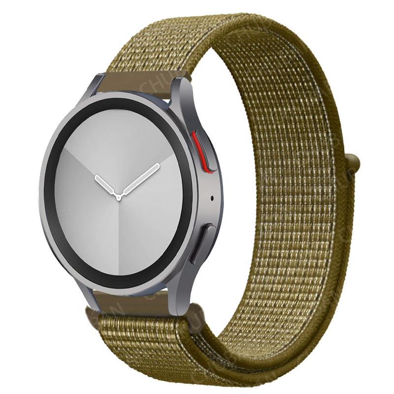 Nylon Loop Band For Samsung Galaxy Watch 6/5/pro/4/Classic/active 2 40-44mm Belt 20mm/22mm Bracelet Huawei GT 4-2-2e-3 Pro Strap