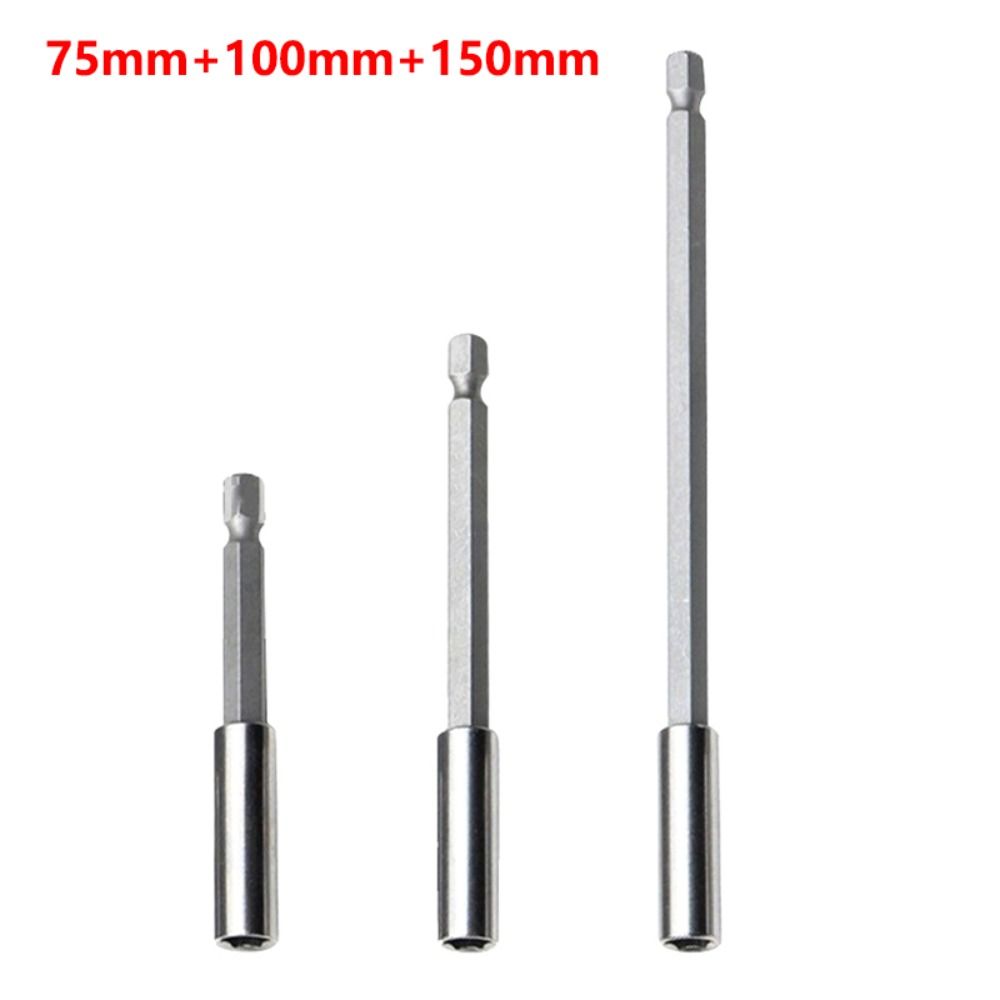 3 BUC Extensie Hexagonală cu Mâner pentru Biți de Șurubelniță Mâner Lung Magnetic Extins Tijă de Conectare Accesorii Instrument Antiderapante