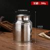 Stainless Steel Large Tea Pot Caddy Packaging Iron Box Household Portable Mini Metal Small Sealed Canister Storage Bottles Jars