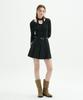 Micene Elya Pleated Mini Skirt