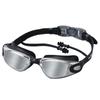 Yu Zhan Large Frame Mirror Anti-Fog Swim Goggles with Earplugs