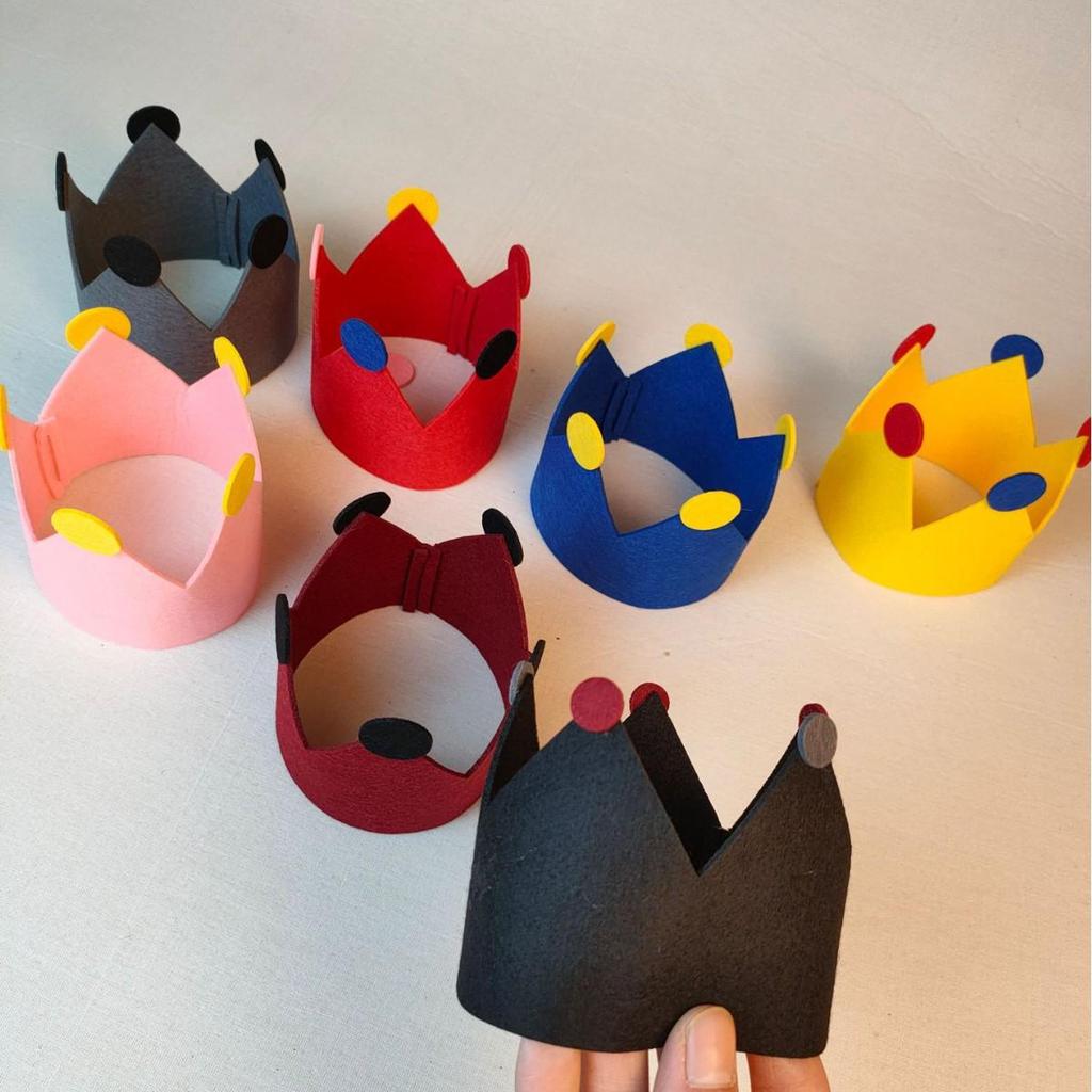Ins Baby's First Birthday Hat & Children's Hundred Days Crown – Adult Birthday Decoration & Photo Props