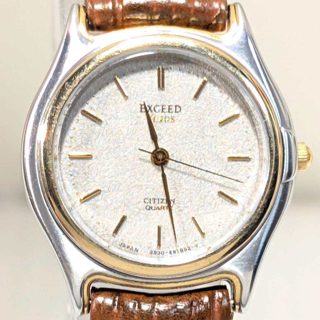 CITIZEN EXCEED Battery and Strap Working Ladies' Watch, Replaced, B-30