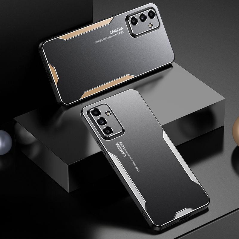 Samsung M55 Cep Telefonu Kılıfı A55 A54 A35 Sert Kabuk Metal S24 S23 S22ultra Tam Kapak Düşmeye Karşı Uyumlu