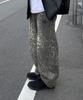 MUCENT Dit Snap Button Leopard Wide Pants