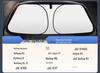 Foldable Titanium Silver Car Sunshade with Heat Insulation and UV Protection