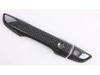 Suitable Door Handle Decoration for 10th Gen Civic Smart - ABS Black Carbon Fiber Pattern (Left Drive)